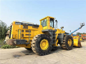 Cargadora de ruedas usada Komatsu WA600, ocupada en ambos extremos, cargadora frontal, equipo pesado de construcción - Product Image 2