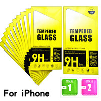 Protecteur d'écran 9D pour IPhone 6 7 8 Plus xs xr xs 12 13 mini pro max Full Cover en verre trempé au prix de gros Protecteur d'écran