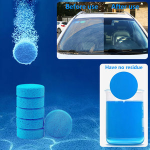 Pastiglie Concentrate per Liquido Lavavetri Auto, Detergente Solido per Vetri e Prodotti per la Pulizia - Product Image 2