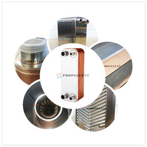 15KW 20KW 30KW todo o aço inoxidável soldada placa trocador de calor para água potável sistema de refrigeração - Product Image 5