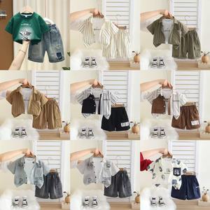 Stock en gros d'ensembles haut de gamme pour enfants en usine, nouveaux vêtements pour <span class=keywords><strong>garçons</strong></span> et enfants, et vêtements pour bébés <span class=keywords><strong>garçons</strong></span> - Product Image 2