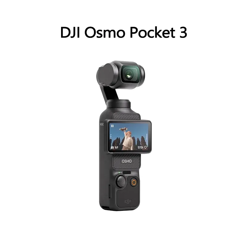 DJI Osmo Pocket 3 Vlogging камера с 1 ''CMOS 4K 120fps видео отслеживание лица/объекта 2" вращающийся сенсорный экран Маленькая видеокамера