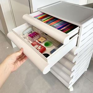Nail Storage Cabinet Beauty <b>Accessories</b> Cosmetics Storage Cabinet Multi-layer Drawer-type Flat Bottom Sample <b>Baking</b> Cabinet - Product Image 2