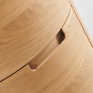 Modern Oak Nightstand Small <strong>Drawer</strong> Italian Design Bedside Storage Rack Wooden Bed <strong>Side</strong> <strong>Table</strong> Sleek Wooden Bedside <strong>Table</strong> <strong>Drawer</strong> - Product Image 3