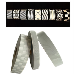 Hi-vis 8910 En471 Bạc Xám Nhiệt Độ Cao Phản Xạ PET Nhiệt Chuyển Thăng Hoa Sắt Trên Máy Phân Khúc Băng Cho Quần Áo - Product Image 5