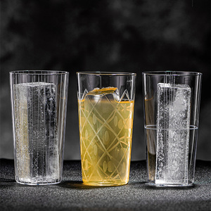 Estilo japonés <span class=keywords><strong>Kimura</strong></span> Ultra Thin Glass Grabado Colin Cup Cóctel Vaso Cerveza Beber Taza - Product Image 3