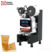 Machine à sceller les gobelets de jus, café et bubble tea, entièrement automatique, intelligente, portable, haute vitesse, prix usine, pour usage commercial