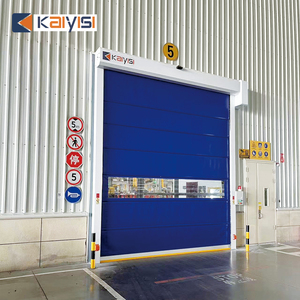 Puerta Enrollable de PVC de Alta Velocidad, Apertura Automática de Alta Frecuencia, Puerta Enrollable para Fábricas, Almacenes y Cuartos Limpios - Product Image 1