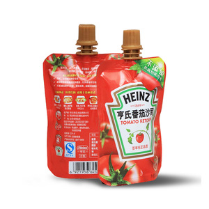 Sacchetto per liquidi con beccuccio a forma speciale personalizzato per stampa digitale Minfly, sacchetto con beccuccio Bulka <span class=keywords><strong>da</strong></span> 100 ml, sacchetto di plastica con semi di pomodoro - Product Image 1