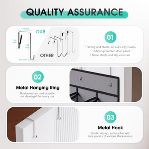 Tủ đựng giày treo cửa đa năng với 35 túi lưới thoáng khí - Product Image 2