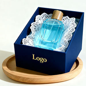Conception libre de haute qualité Logo personnalisé Cologne Bouteille de parfum ambré vide de luxe pour homme avec boîte cadeau personnalisée - Product Image 5