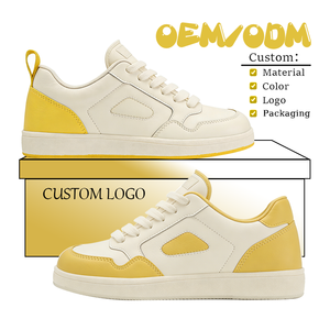 Scarpe Personalizzate OEM/ODM di Alta Qualità con Basso MOQ, Design Originale, Sneaker in Pelle per Uomo, Supporto per Logo Personalizzato - Product Image 3