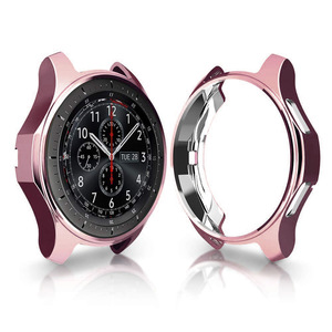 Custodia per <span class=keywords><strong>Samsung</strong></span> Galaxy Watch 46mm 42mm, Protezione Schermo TPU Placcato, Cover Protettiva per Gear <span class=keywords><strong>S3</strong></span> Frontier 42/46 mm - Product Image 4