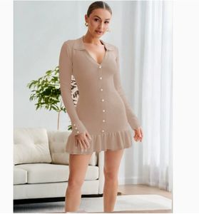 เดรสไหมพรมแข<span class=keywords><strong>น</strong></span>ยาวทรงเอ สไตล์เรียบง่าย สีพื้น ผ้าวิสโคส <span class=keywords><strong>น</strong></span>ุ่มสบาย <span class=keywords><strong>น</strong></span>่ารัก สวยสง่า สำหรับ<span class=keywords><strong>ผู้หญิง</strong></span> เหมาะกับฤดูใบไม้ผลิแ<span class=keywords><strong>ล</strong></span>ะฤดูใบไม้ร่วง - Product Image 3