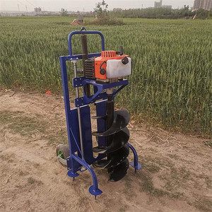 Foreuse de sol monophasée haute puissance à essence pour le battage de pieux et la plantation, avec moteur pour une creusement efficace de fosses - Product Image 3