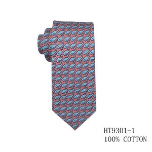 <span class=keywords><strong>Cravate</strong></span> Homme en Coton Motif Floral Denim <span class=keywords><strong>Fleur</strong></span> Pivoine Rose et <span class=keywords><strong>Cravate</strong></span> Bleue Vente en Gros - Product Image 3