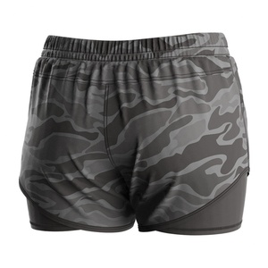 Shorts Deportivos 2 en 1 para Mujer, de Malla, con Forro de Spandex, de Secado Rápido, para Entrenamiento y Gimnasio - Product Image 4