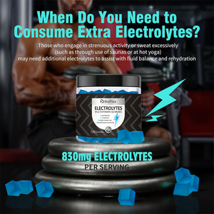 Balanced Ratio Electrolyte Gummies Relieve Fatigue Restore Physical Energy Hydration Savior Home Travel Kid Adult Friendly - Product Image 4