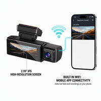 Caméra embarquée VIEVGUARB VS220 Vision nocturne 4K Moniteur de stationnement Capteur G