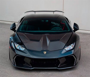 Pour <span class=keywords><strong>Lamborghini</strong></span> Lp610 tout carbone forgé Grain voiture pare-chocs avant pare-chocs arrière pare-chocs arrière coffre à bagages becquet - Product Image 5