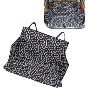 แผ่นรองท้ายรถสำหรับสัตว์เลี้ยง Lekiliky ผ้า Oxford 600D กันน้ำ ลายอุ้งเท้า ขนาด 41.3 x 61 นิ้ว ป้องกันรอยขีดข่วน - Product Image 1
