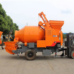 مضخة خرسانة صغيرة متنقلة مع خلاط بسعر تنافسي - Product Image 3