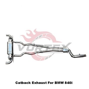 Système d'échappement Catback en acier inoxydable Vortex Bolt-On pour BMW 840i G14 G15 G16 2019-2022 – Silencieux de performance en gros pour usine - Product Image 3