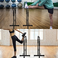 Barre de trempage réglable en hauteur fendue barres parallèles disponibles jointes pour l'entraînement en force à domicile