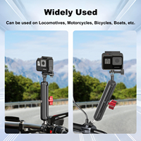 Mechrig Double Socket Arm 25mm / 1 Zoll Kugelkopf klemme Verlängerung halterung für Action-Kameras, Telefone, Motorräder und Fahrräder