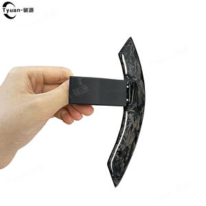 Volante de Cambio de Palanca de Cambios Magnético Personalizado de Fibra de Carbono para Audi R8 A8 <span class=keywords><strong>A1</strong></span> A3 Serie 2 A4 IS250 Q5 M4 RX NX Q7 Q3 RS3 ES - Product Image 3