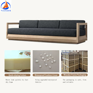 Meubles de jardin d'extérieur de luxe Chaises d'angle en bois de teck Pattaya Ovale 4 places Thaïlande 2 ensembles de jardin Patio - Product Image 5