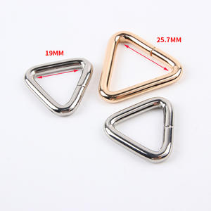 Mosquetones de metal triangulares de aleación de zinc de alta calidad, hebillas coloridas para joyería hecha a mano DIY y accesorios para bolsos. - Product Image 6