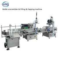 GUBEK Désembrouilleur automatique de bouteilles, vaporisateur d'huile liquide, parfum quantitatif, remplisseuse de bouteilles, capsuleuse