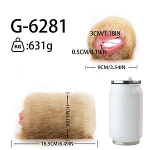 Furry Fox Fantasy Silicone Male <b>Masturbator</b> Single Channel Stroker Cup Soft Grip Penis Massager Adult Toy Dropshipping 18+ - Product Image 5