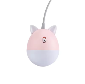 Durable Cartoon-Style <b>Pet</b> <b>Interactive</b> <b>Toy</b> Indoor Cat Exercise Tumbler Smart Automatic <b>Toy</b> with Remote Made of Plastic - Product Image 1