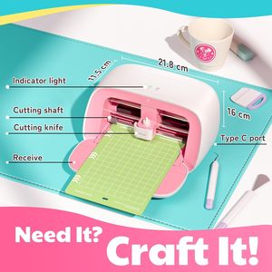 <span class=keywords><strong>Mini</strong></span> Plotter de Corte de Vinilo Likcut S501 para Negocios en Casa y Vinilo de Transferencia de Calor - Product Image 5