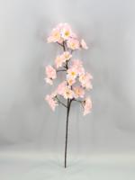 Fleur artificielle en PE à tige unique, cerisier en fleurs blanc et rose, idéale pour mariage, maison, Noël, Nouvel An chinois - Meilleures ventes