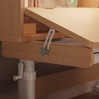 Ensemble de bureau d'étude ergonomique pour enfants, réglable en hauteur, en bois confortable, avec chaise, pour la maison et le bureau, par Factory Director