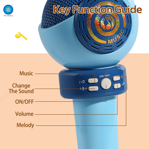 <span class=keywords><strong>ไมโครโฟน</strong></span>ดนตรีอเนกประสงค์ไร้สายแบบออลอินวัน พร้อมลำโพงเสียงรอบทิศทาง 3 มิติ ของเล่นดนตรีเพื่อการศึกษาสำหรับเด็ก - Product Image 2