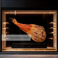 Réaliste modèle de nourriture factice fausse viande de porc réplique jambe d'agneau corbeau jambon gammon pour restaurant magasin publicité affichage accessoires