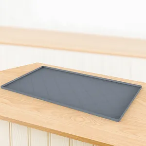 Bán nóng đa kích thước silicon dưới bồn rửa Silicone mat chống thấm tủ bảo vệ mat chống trượt có thể giặt Bồn Rửa Nhà Bếp mat
