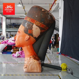 Custom Mascot Design Advertising <strong>Inflatable</strong> Egypt Queen Character Cartoon <strong>Inflatables</strong> - Product Image 4