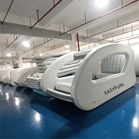 Надувная лодка EASYFUN класса люкс на заказ от производителя: высококачественная электрическая лодка с мотором для вечеринок