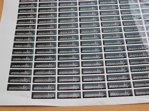 Lettre autocollante gel en fibre <span class=keywords><strong>de</strong></span> carbone, autocollant coloré si 25mm, taille standard du marché britannique, couleur pailletée, vente en gros - Product Image 6
