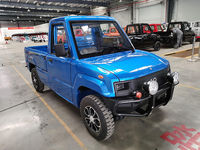 Marque chinoise Mini camion léger ferme camionnette électrique 4x4 Cargo Truck Compact Cargo Delivery Pickup Van 200km gamme Utv