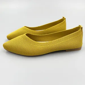 Slip Resistant Work Shoes Comfortable Sneakers Mesh Slip On Gray Non Slip Shoes for Women