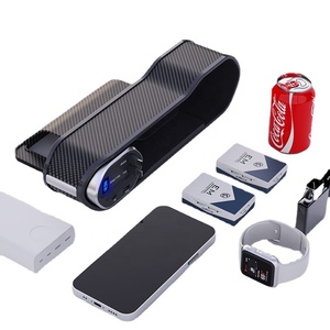 快速充电器汽车座椅间隙组织器USB Type-C前排座椅控制台侧袋无线充电器10w座椅缝隙储物盒 - Product Image 2