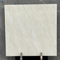 Carrelage en céramique poli et émaillé 600x600 aspect marbre gris clair pour sol, salon, salle de bain, couloir, usine de briques réfractaires