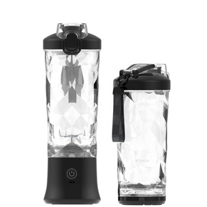 All-in-One Elektrischer <span class=keywords><strong>Shaker</strong></span> Mixer Persönlicher USB-Aufladbarer Entsafter Becher Flasche Fruchtmixer Smoothie Wasserdichter Mixer - Product Image 4
