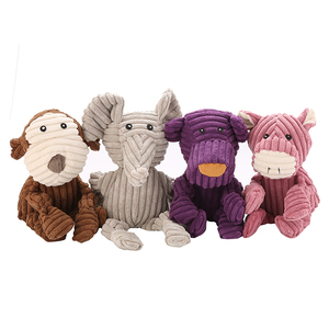Popüler evcil hayvan ürünleri eşek köpek oyuncaklar şekil peluş cızırtılı köpek oyuncak - Product Image 5